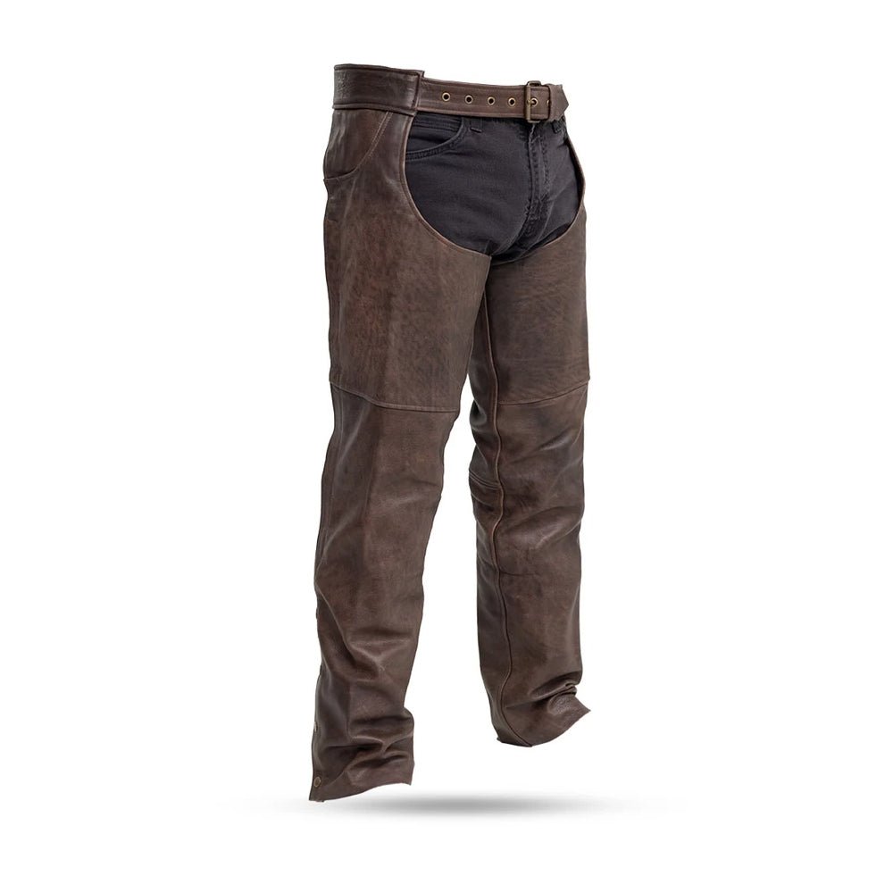 Stampede Chaps Chaps First Manufacturing Company Brown XS