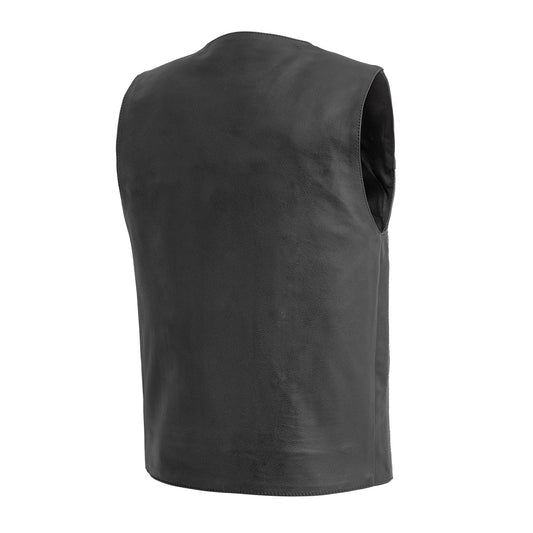 Texan Men's Motorcycle Western Style Leather Vest Men's Western Vest Vests