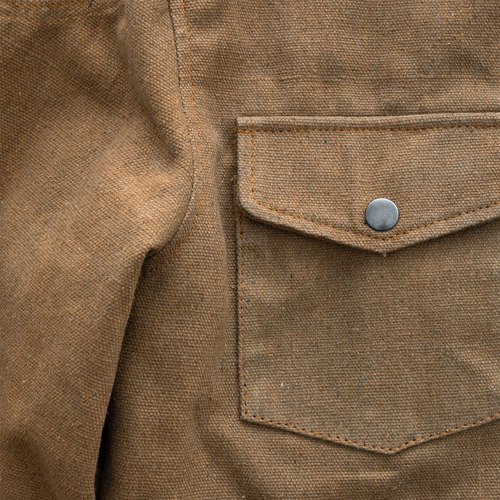 The Moto Shirt - Recycled Canvas Men's Shirt First Manufacturing Company