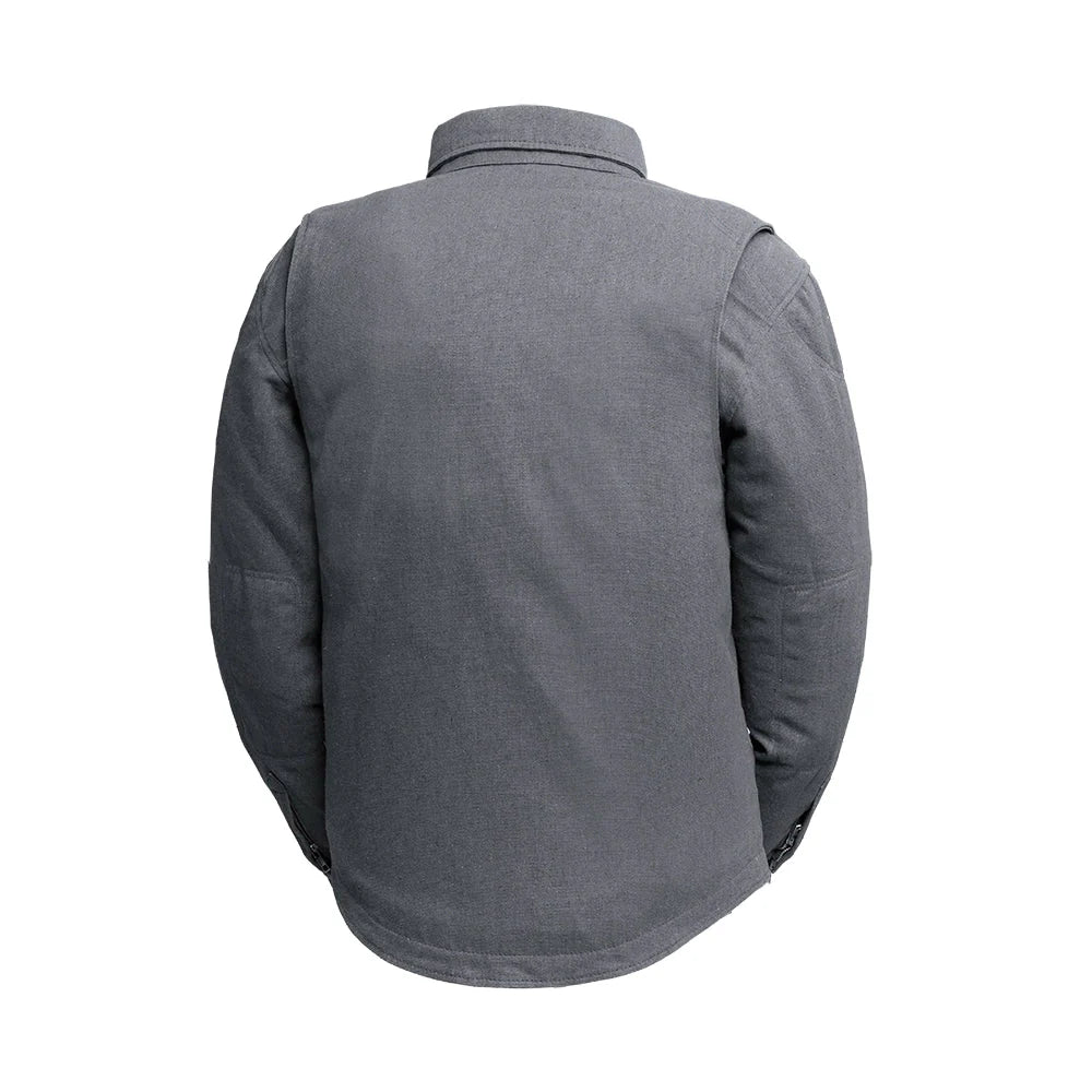 The Moto Shirt - Recycled Canvas Men's Shirt First Manufacturing Company