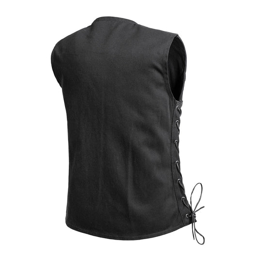 Tiff Women's Motorcycle Twill Vest Women's Twill Vest Vests