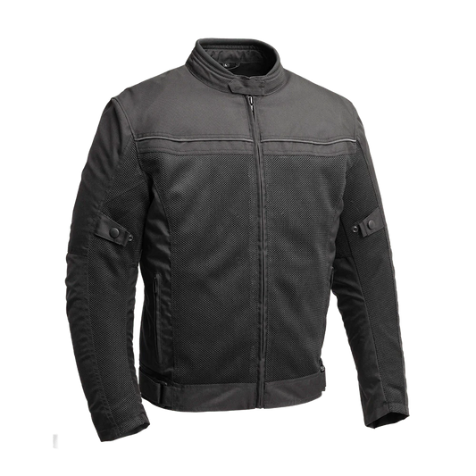 Venture Men's Cordura Textile Jacket Men's Jacket First Manufacturing Company Black S