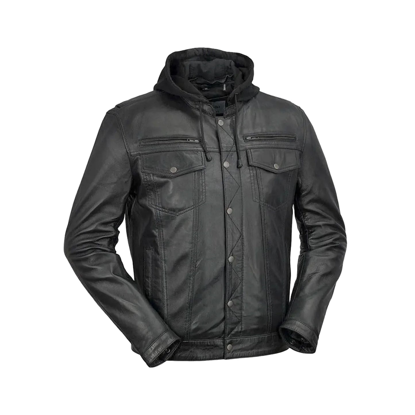 Axel Mens Leather Jacket Men's Leather Jacket FMCo XS