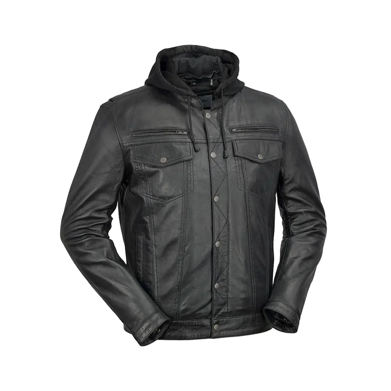 Axel Mens Leather Jacket Men's Leather Jacket FMCo XS