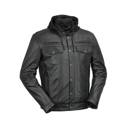 Axel Mens Leather Jacket Men's Leather Jacket FMCo XS