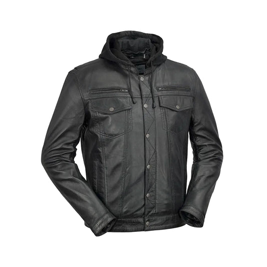 Axel Mens Leather Jacket Men's Leather Jacket FMCo XS