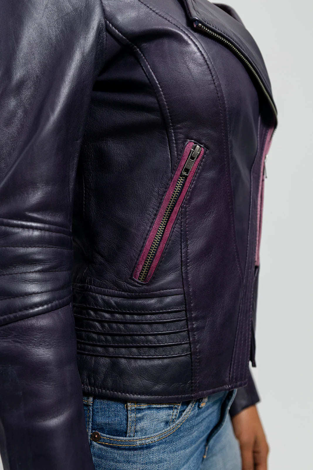 Trish Fashion Leather Jacket Women's Leather Jacket FMCo   