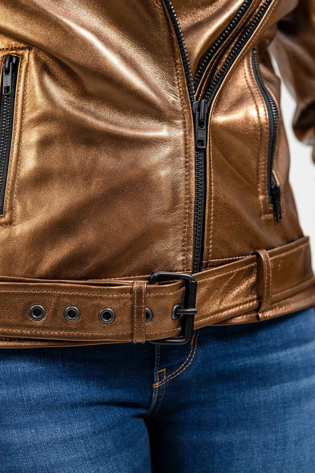 Hazel Women's Lambskin Leather Jacket Women's Leather Jacket FMCo   