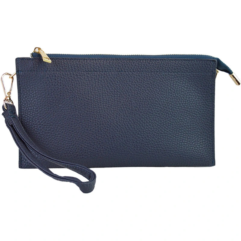 Faux leather Middle Clutch