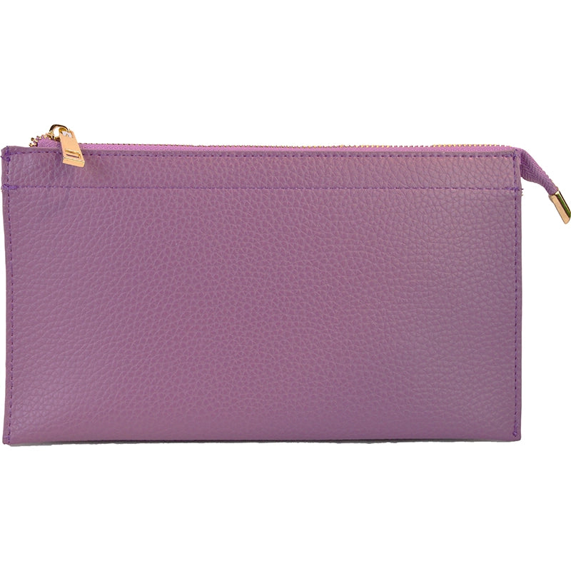Faux leather Middle Clutch