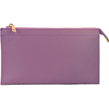 Faux leather Middle Clutch