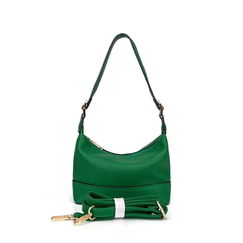 Faux Leather Mini Shoulder Bag