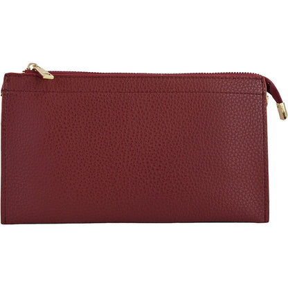 Faux leather Middle Clutch