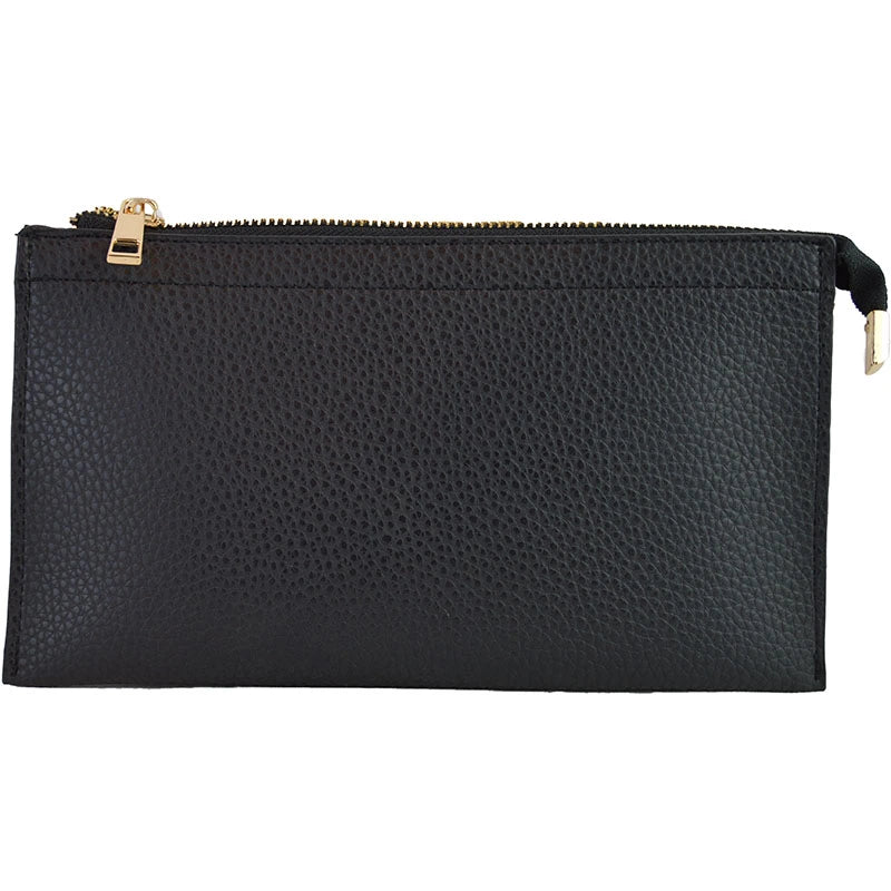 Faux leather Middle Clutch