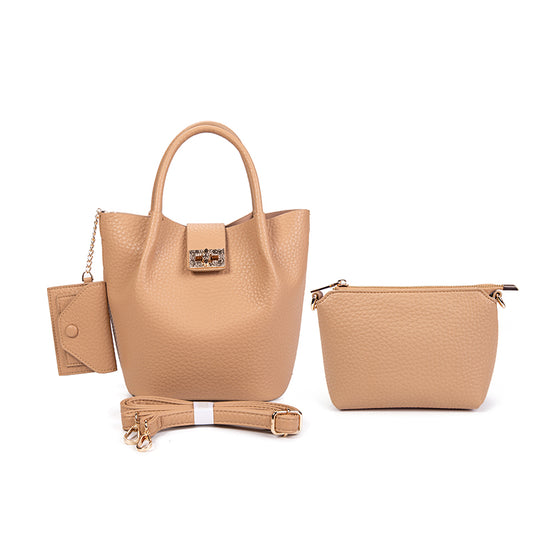 Faux Leather Mini Tote Bag