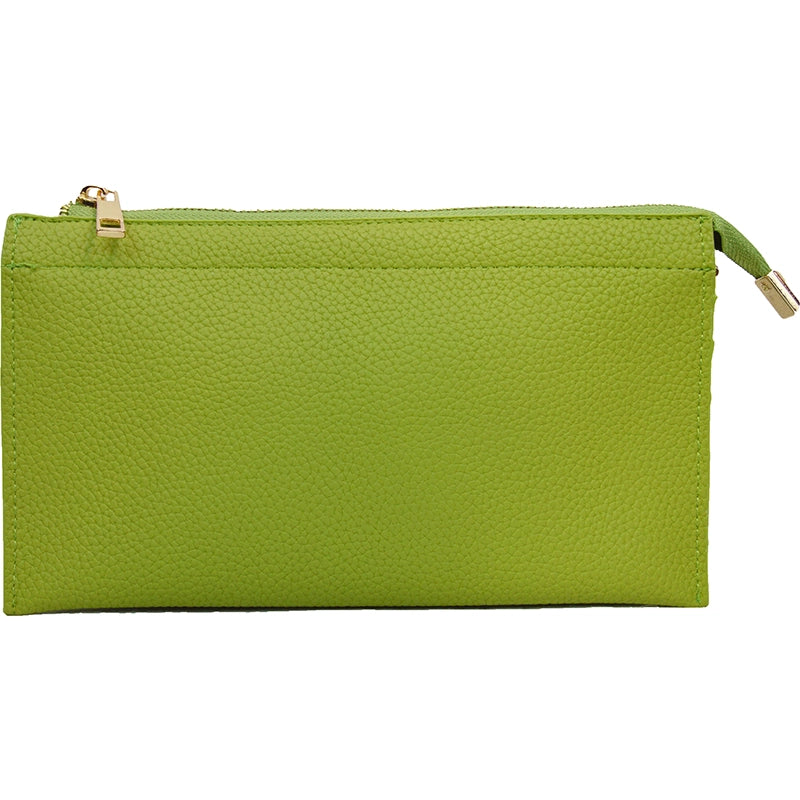 Faux leather Middle Clutch