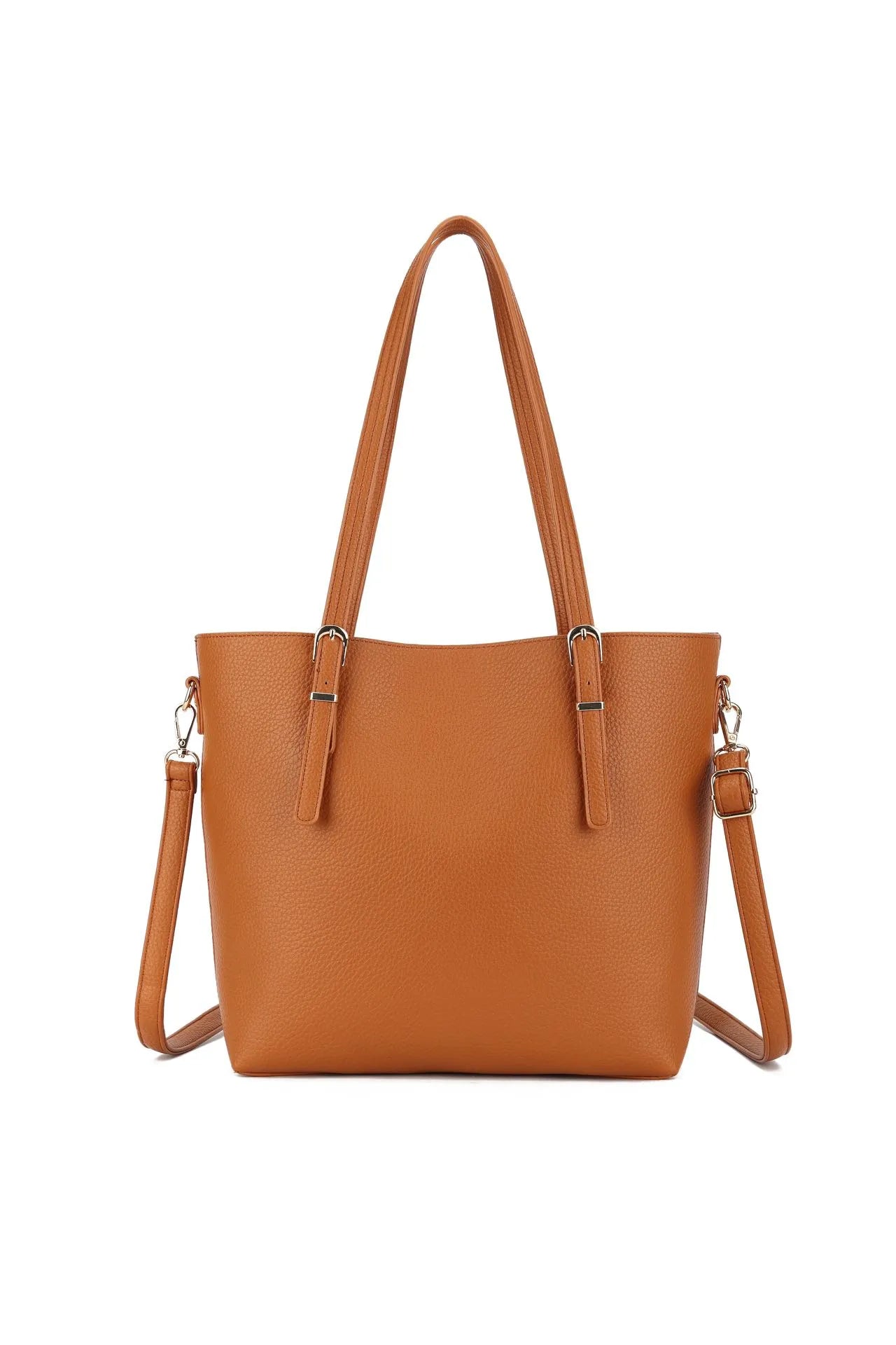 Faux Leather Tote Bag