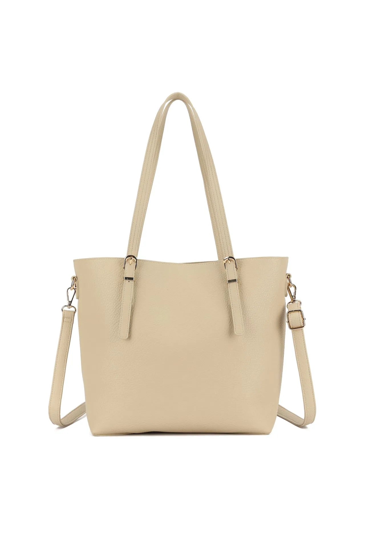 Faux Leather Tote Bag