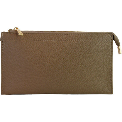 Faux leather Middle Clutch