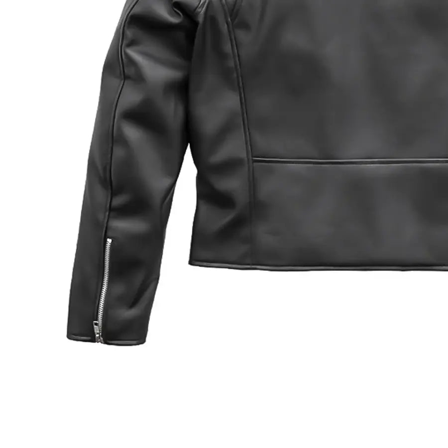Cassandra - Women's Vegan Leather Motorcycle Jacket Women's Leather Jacket BH&BR COLLAB