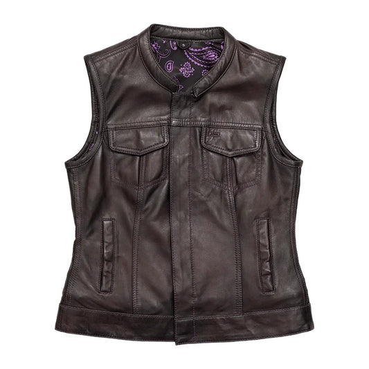 Keystone Women’s Motorcycle Vest Limited Edition Factory Customs First Manufacturing Company