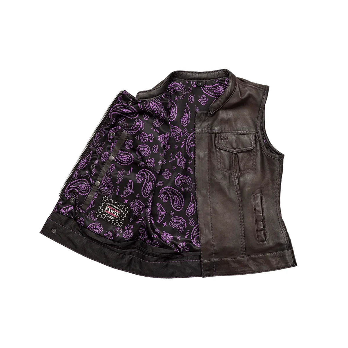 Keystone Women’s Motorcycle Vest Limited Edition Factory Customs First Manufacturing Company