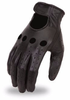 Classic Men's Driving Style Motorcycle Glove Gloves First Manufacturing Company XS  