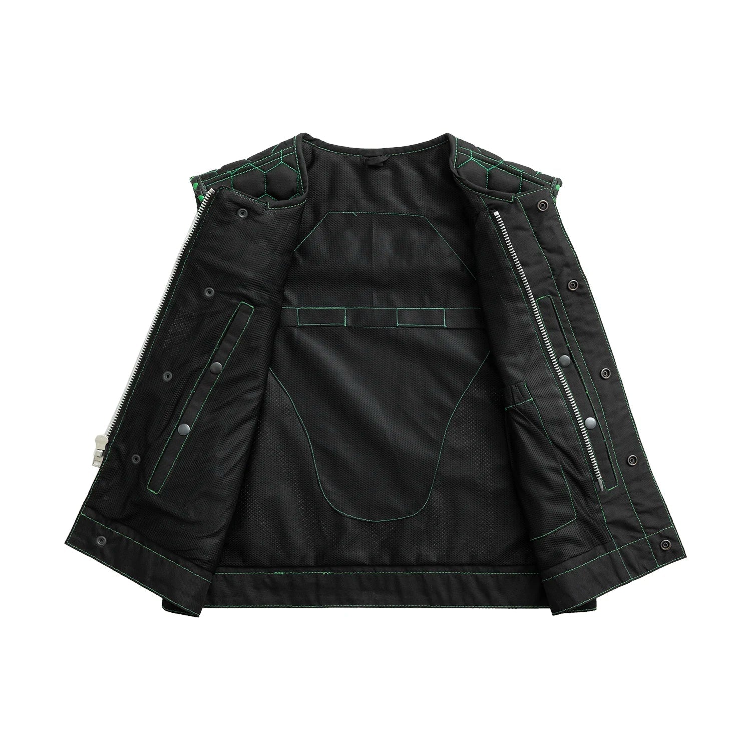 Lowside Hornet Moto Mesh Men's Club Style Vest Men's Moto Mesh Vest First Manufacturing Company