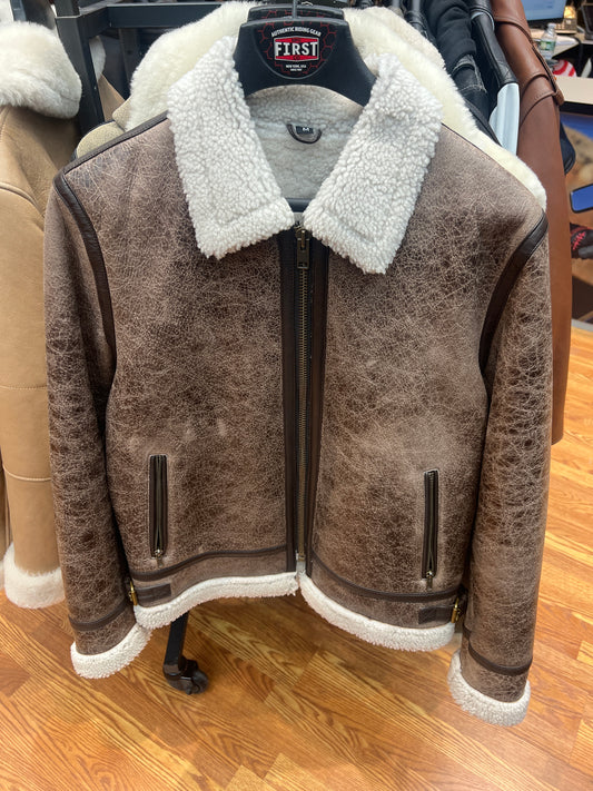 Men's Sheepskin Crunch Jacket