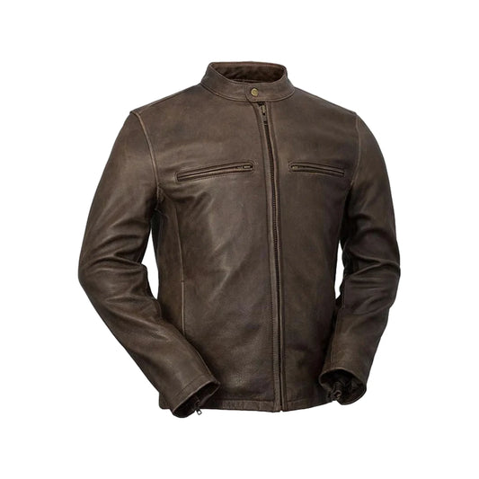 Maine Mens Leather Jacket Men's Leather Jacket FMCo S