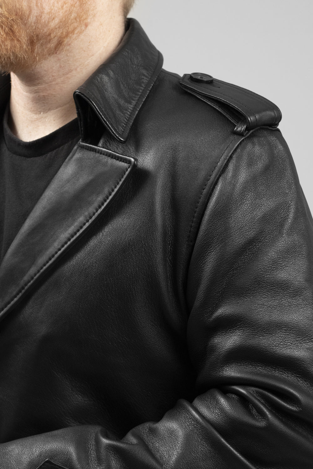 Parker Mens Fashion Leather Jacket Men's Leather Jacket FMCo   