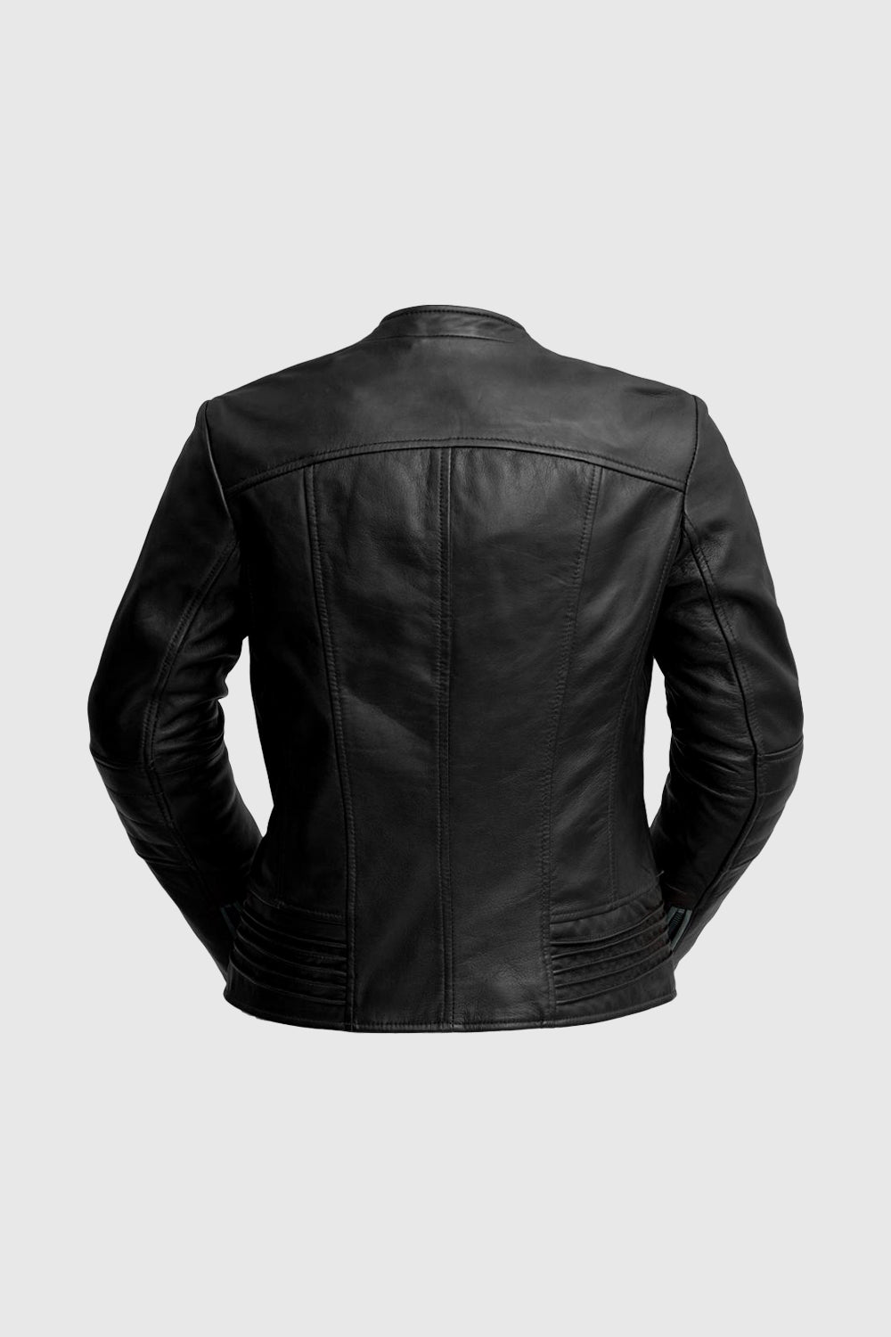 Trish Womens Leather Jacket Black Women's Leather Jacket FMCo   