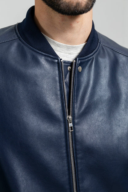 Justin Men's Vegan Faux Leather Jacket Men's Vegan Faux Leather jacket FMCo   