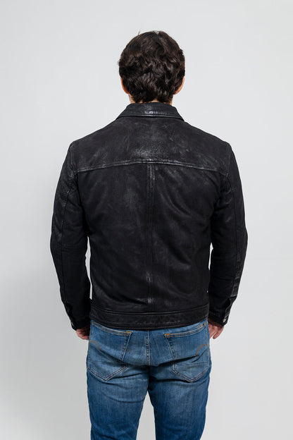 Austin Mens Leather Jacket Men's Leather Jacket FMCo   