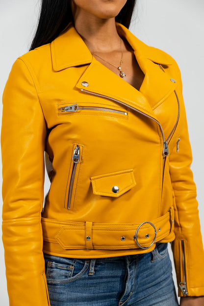 Remy - Women's Vegan Faux Leather Jacket Women's Fashion Leather Jacket FMCo   