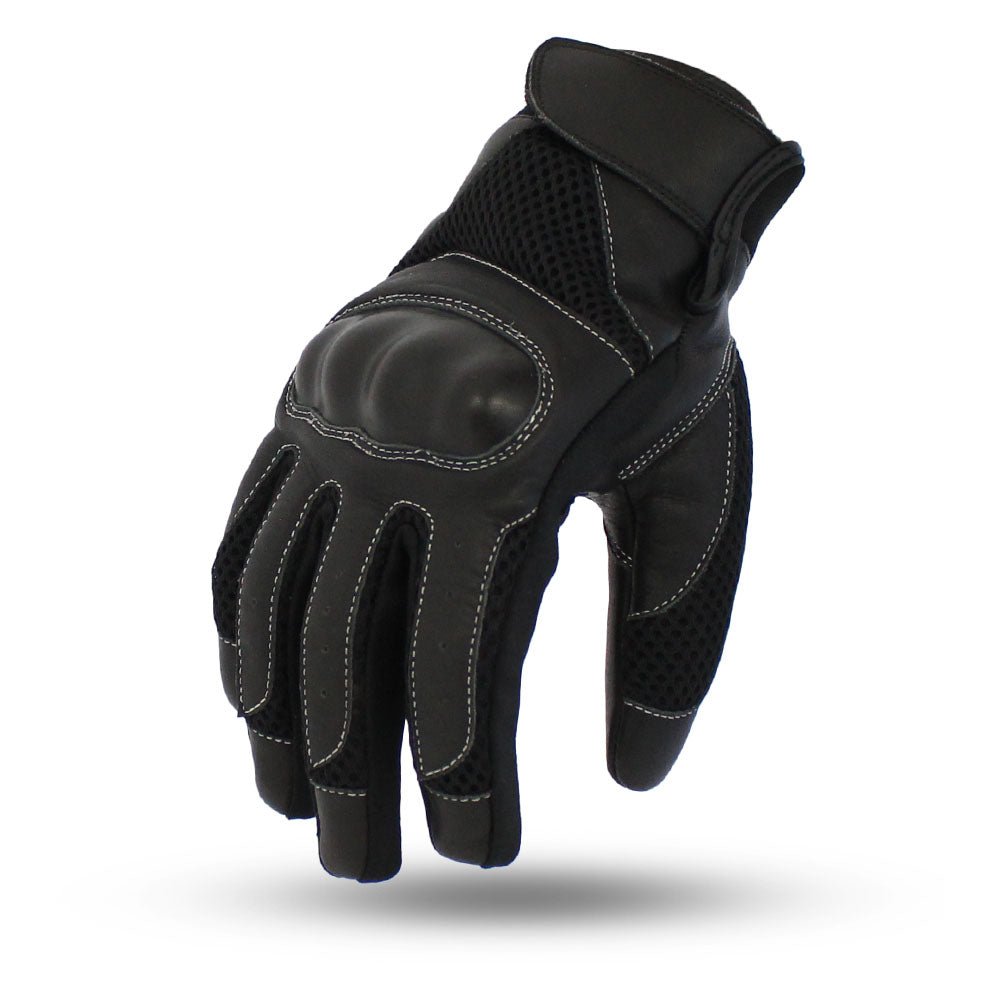 Axis Men's Motorcycle Leather Gloves Men's Gloves First Manufacturing Company Black XS