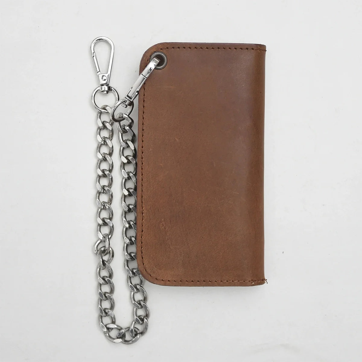 SMALL TRUCKER - Vegetable Tanned Leather Wallet Leather Wallet First Manufacturing Company