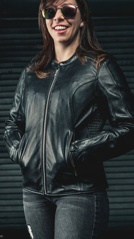 Cyclone - Women's Motorcycle Leather Jacket Women's Leather Jacket Jackets