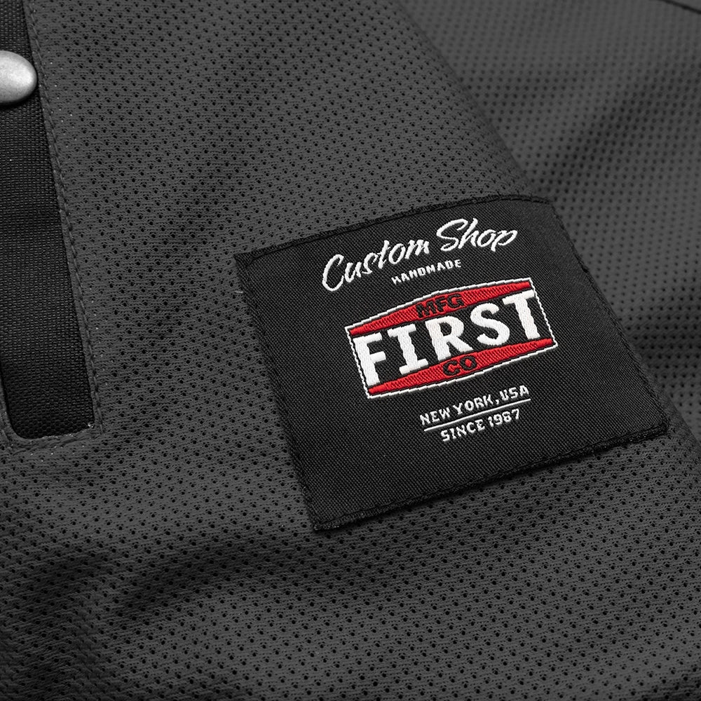 Downside Moto Mesh Men's Motorcycle Vest Men's Moto Mesh Vest First Manufacturing Company