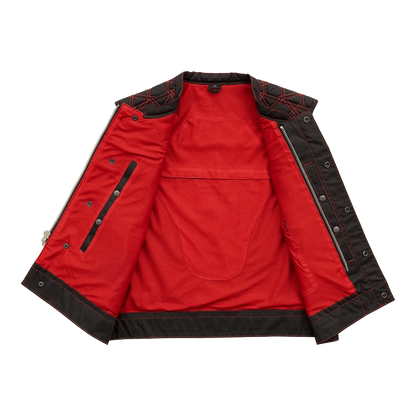 Downside Moto Mesh Men's Motorcycle Vest Men's Moto Mesh Vest First Manufacturing Company