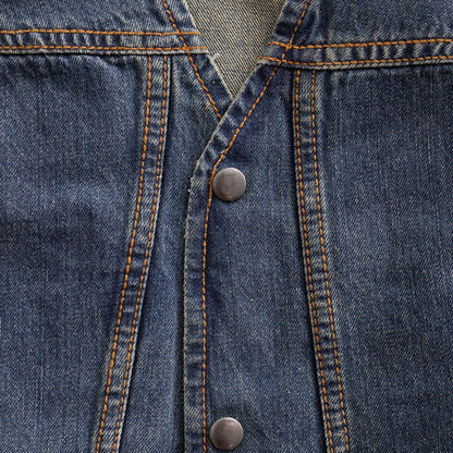 Gambler Men's Motorcycle Denim Vest Men's Denim Vest First Manufacturing Company
