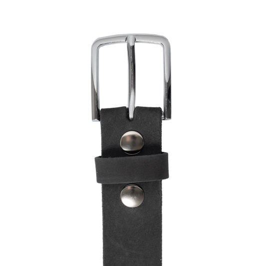 Gunmetal Nubuck Belt Belt First Manufacturing Company   