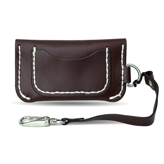Half Trucker Leather Wallet Leather Wallet First Manufacturing Company
