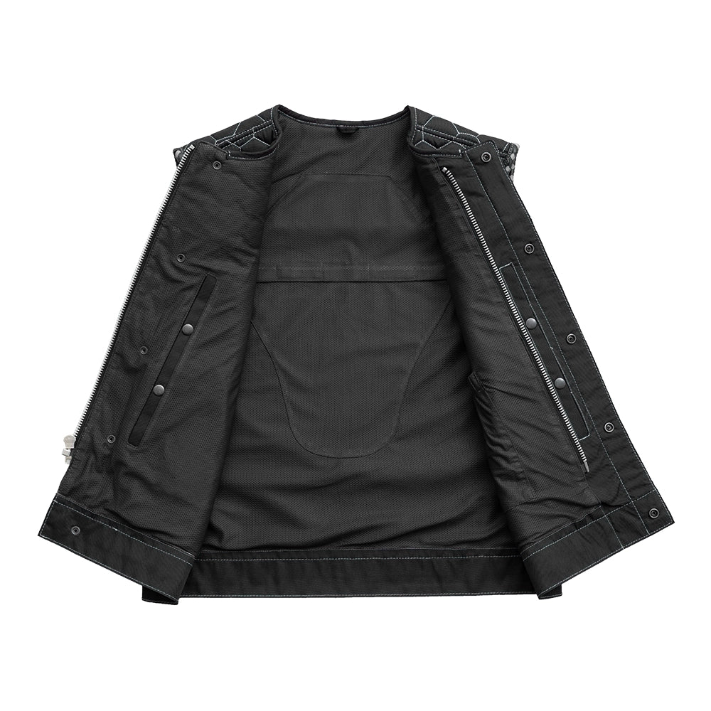 Hornet Moto Mesh Men's Club Style Vest Men's Moto Mesh Vest First Manufacturing Company