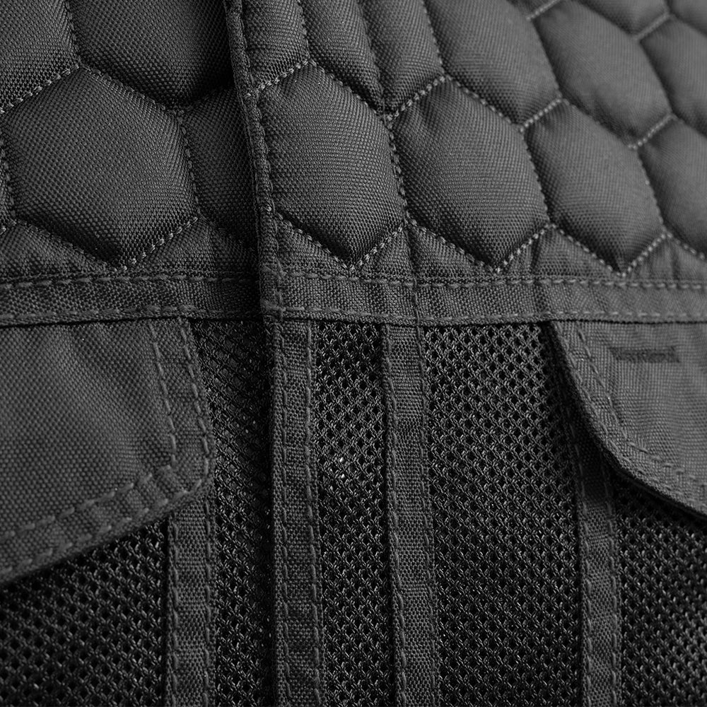 Hornet Moto Mesh Men's Club Style Vest Men's Moto Mesh Vest First Manufacturing Company