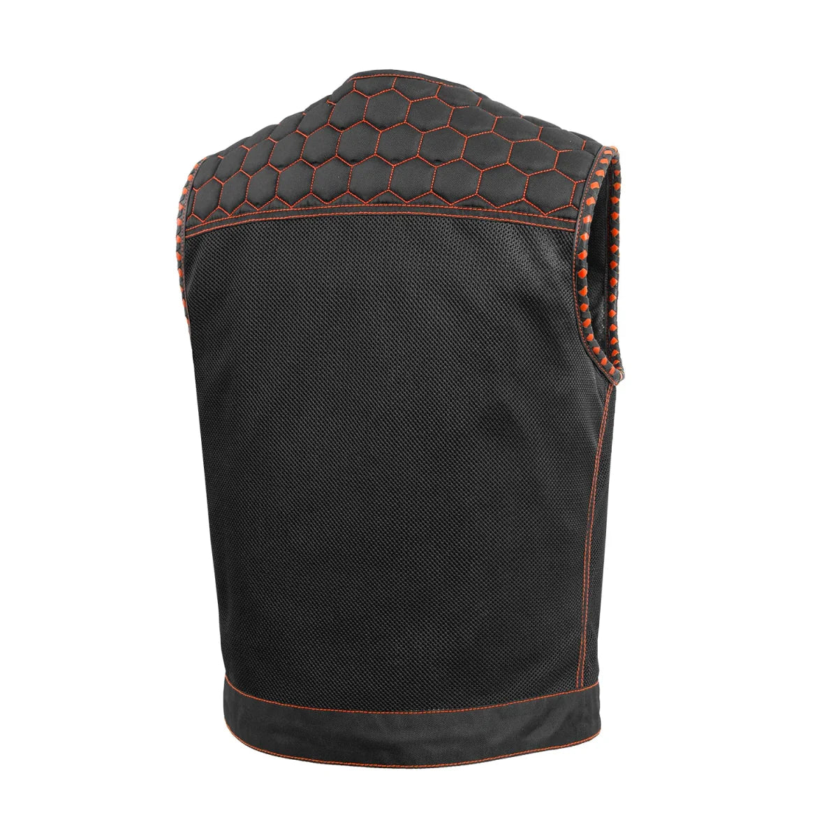 Hornet Moto Mesh Men's Club Style Vest Men's Moto Mesh Vest First Manufacturing Company