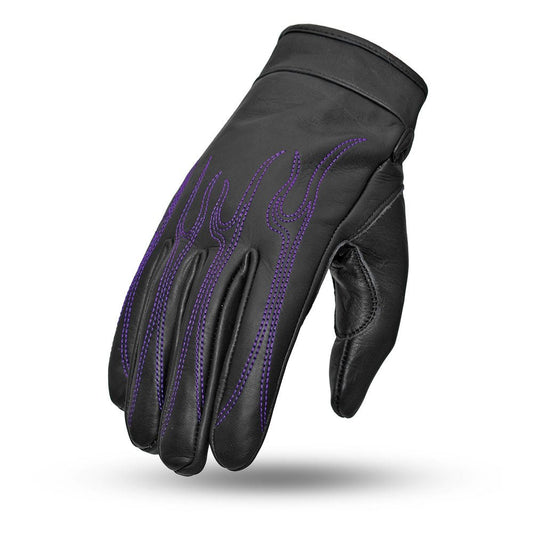 Inferno Women's Gloves Women's Gloves Accessories Black Purple XS