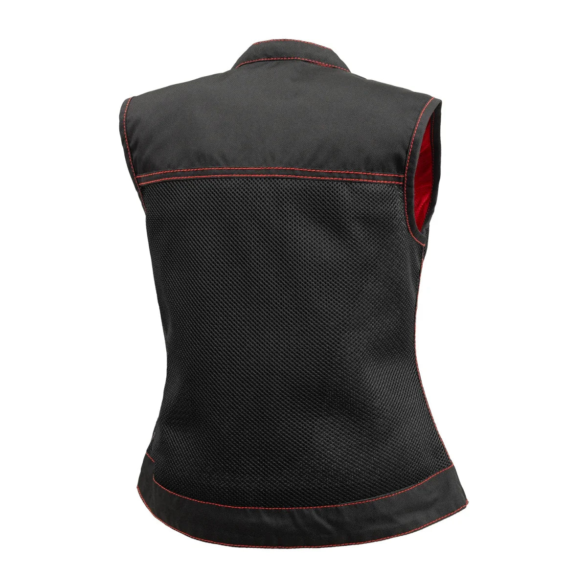 Jessica Moto Mesh Women's Motorcycle Vest Women's Moto Mesh Vest First Manufacturing Company