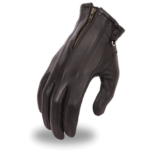 Juno Women's Leather Gloves Women's Gloves First Manufacturing Company Black XS