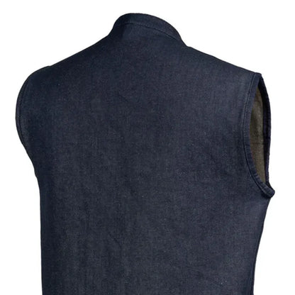 Kershaw Men's Motorcycle Denim Vest Men's Denim Vest First Manufacturing Company
